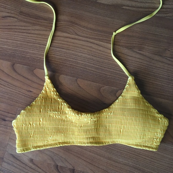 Zaful Padded Smocked Bralette Bikini Set - Picture 3 of 5